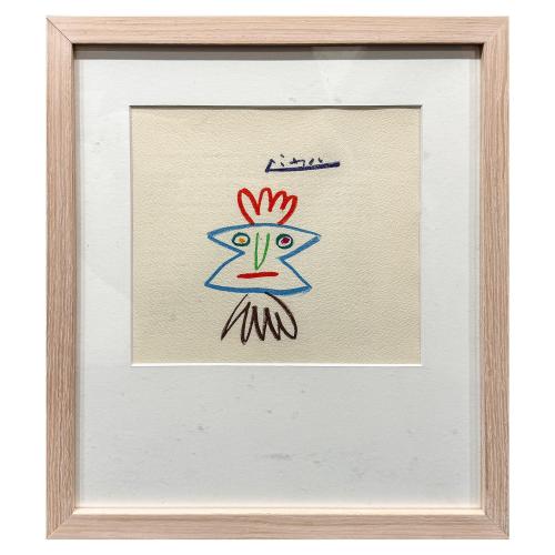LITOGRAFÍA DE PABLO PICASSO