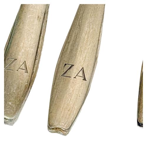 PIEZAS CUBERTERÍA PLATA MEDIADOS SIGLO XX