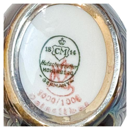 JUEGO DE CAFÉ Y POSTRE EN PORCELANA DE LOS AÑSO 30