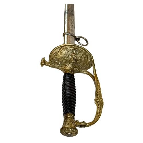 ESPADA DE CEÑIR FRANCESA DE FLES. DEL S.XIX