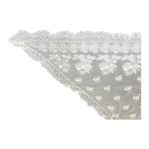 MANTILLA BLANCA DEL PRIMER TERCIO DEL S.XX