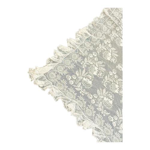 MANTILLA BLANCA DEL PRIMER TERCIO DEL S.XX