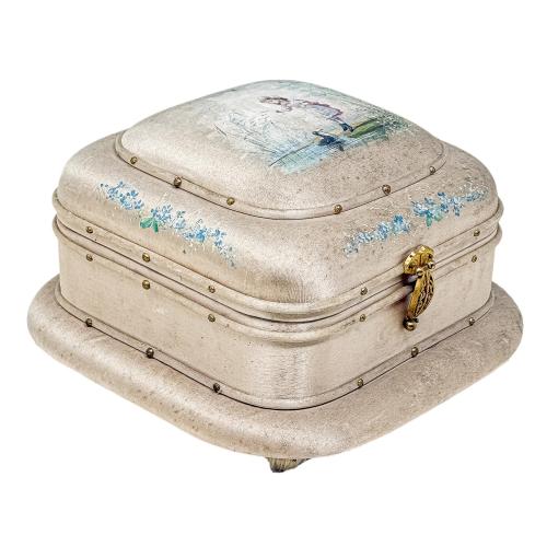 CAJA BOMBONERA DEL PRIMER TERCIO SIGLO XX