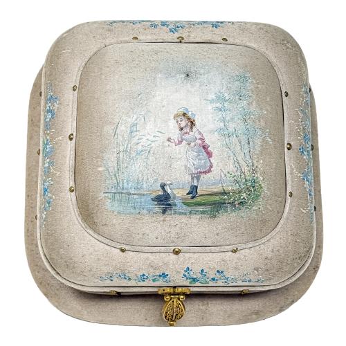 CAJA BOMBONERA DEL PRIMER TERCIO SIGLO XX