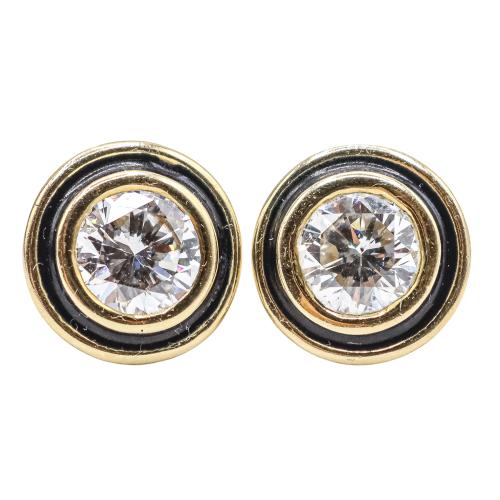 PENDIENTES DESMONTABLES CON BRILLANTES