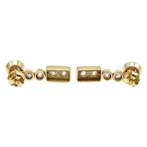 PENDIENTES DESMONTABLES CON BRILLANTES