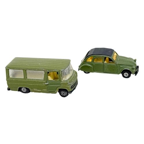 LOTE DE COCHES Y CAMIONES DE LOS AÑOS 70