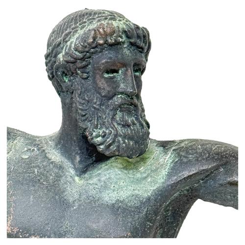 FIGURA EN BRONCE DEL DIOS DEL CABO ARTEMISIO