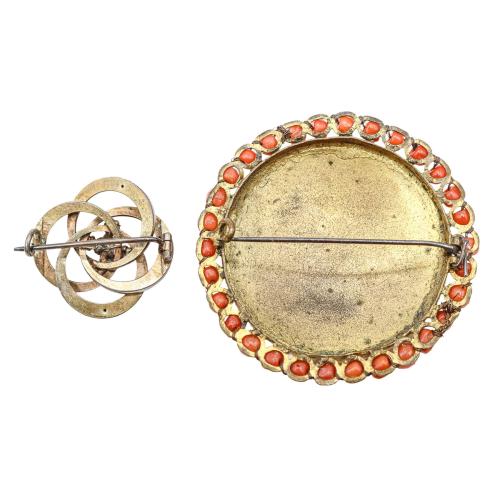 DOS BROCHES DEL S.XIX Y AÑOS 40