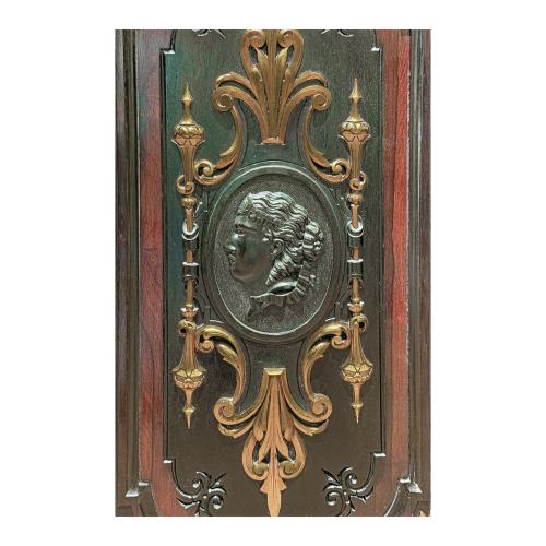 MUEBLE ENTREDOS ALFONSINO CON ESPEJO CIRCA 1880 