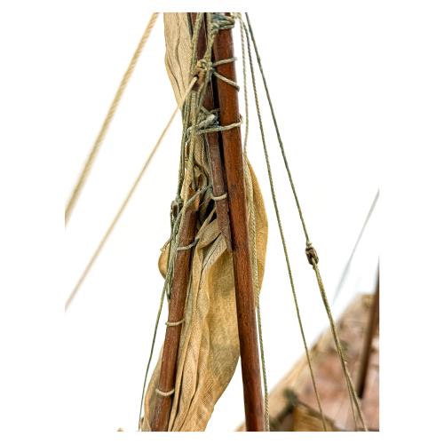 MAQUETA BARCO DE MEDIADOS DEL S.XX