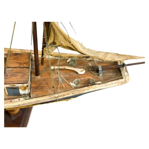 MAQUETA BARCO DE MEDIADOS DEL S.XX