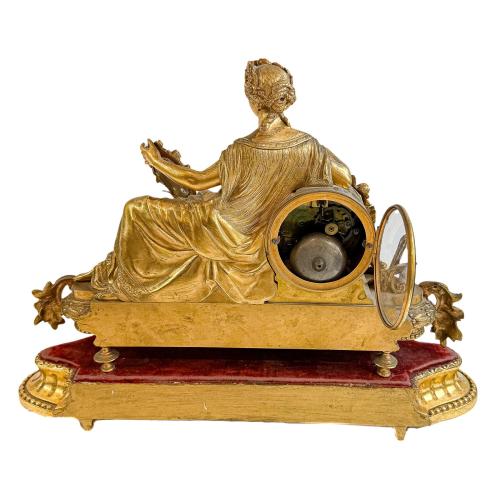 RELOJ DE SOBREMESA FRANCÉS DE FINALES DEL S.XIX
