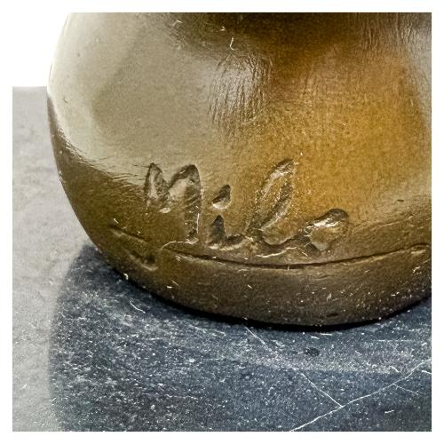 ESCULTURA EN BRONCE DE FINALES DEL S.XX