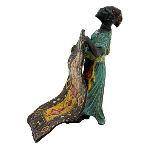 FIGURA EN BRONCE AUSTRÍACO DEL PRIMER TERCIO DEL S.XX