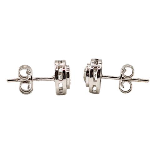 PENDIENTES SOLITARIO CON BRILLANTES