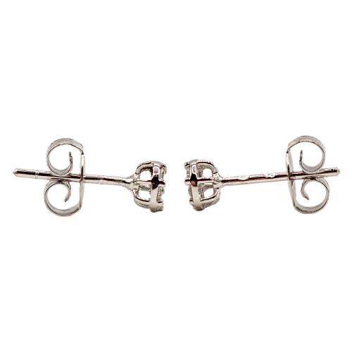 PENDIENTES ROSETÓN CON BRILLANTES