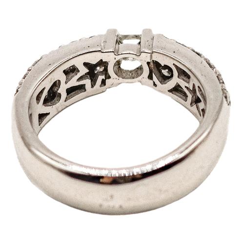 ANILLO ANCHO CON BRILLANTES