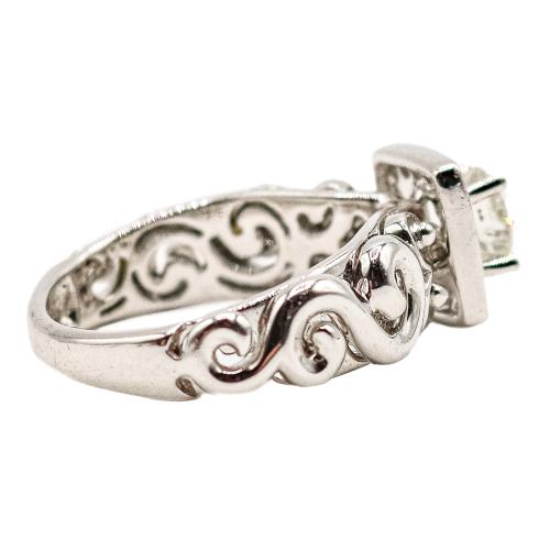 ANILLO ANCHO CON BRILLANTES