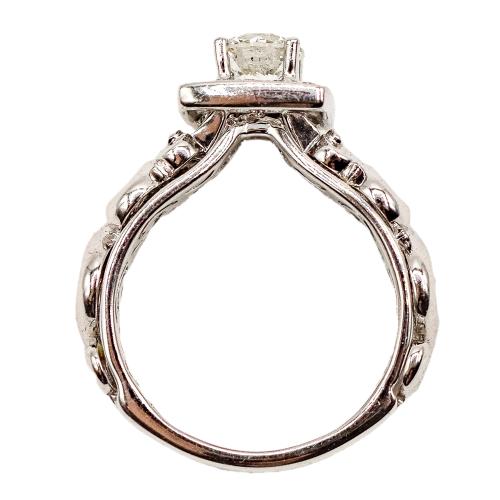 ANILLO ANCHO CON BRILLANTES
