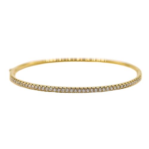 PULSERA ESCLAVA CON BRILLANTES