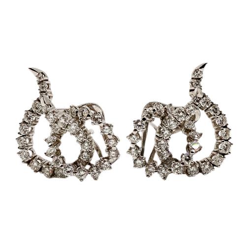 PENDIENTES CON BRILLANTES