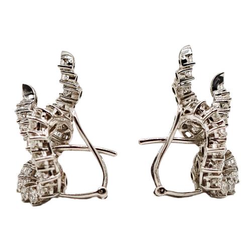 PENDIENTES CON BRILLANTES