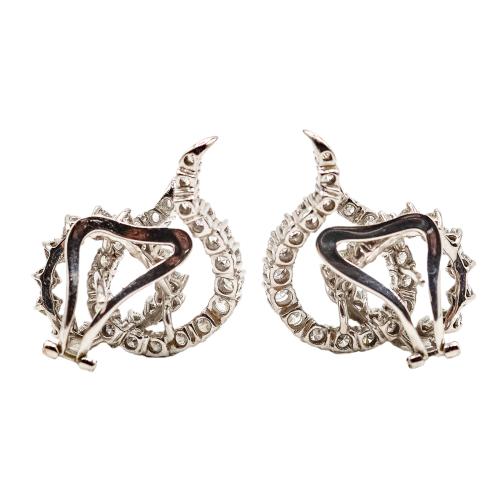 PENDIENTES CON BRILLANTES