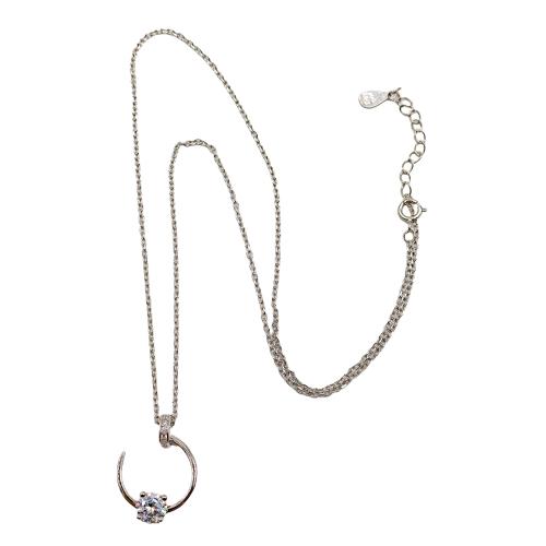 COLGANTE Y ANILLO CON CIRCONITAS