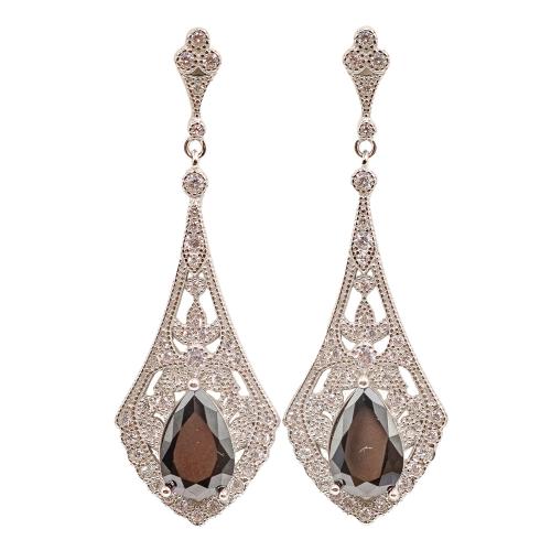 PENDIENTES LARGOS DE ESTILO ART DECÓ