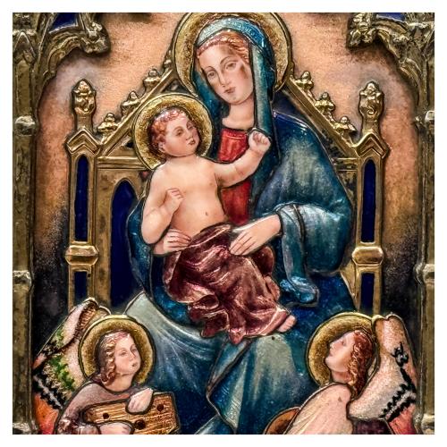TRÍPTICO NEOGÓTICO DE LA SEGUNDA MITAD DEL S.XX