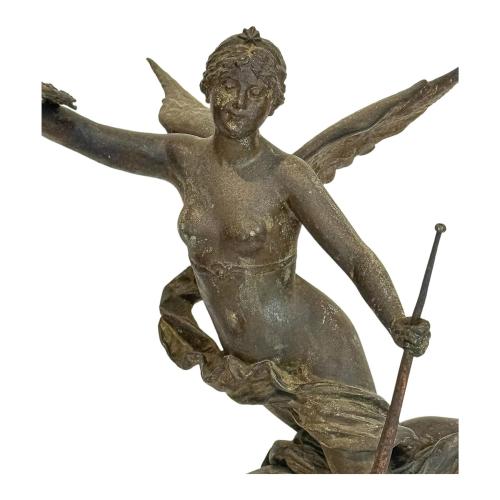 ESCULTURA ALEGÓRICA FRANCESA DE FINALES DEL S.XIX