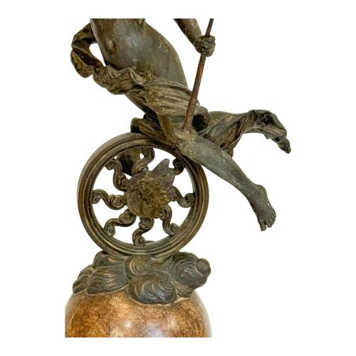 ESCULTURA ALEGÓRICA FRANCESA DE FINALES DEL S.XIX