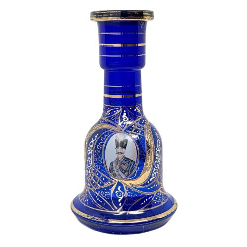 JARRÓN EN CRISTAL MOSER DE LOS AÑOS 40/50
