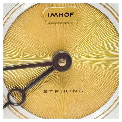 RELOJ DE SOSUIZO IMHOF STRIKING DE LOS AÑOS 60 