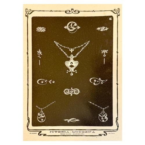 ALBUM DE JOYERIA MODERNA  1905-1910