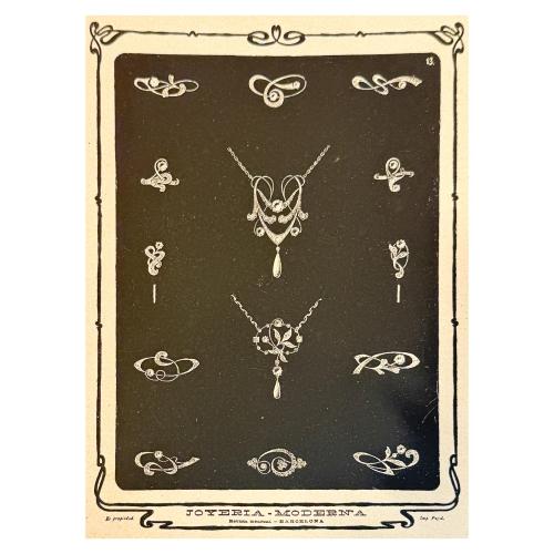 ALBUM DE JOYERIA MODERNA  1905-1910