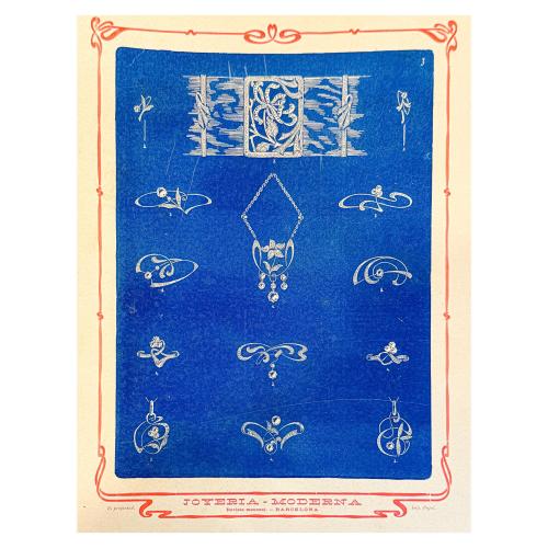 ALBUM DE JOYERIA MODERNA  1905-1910