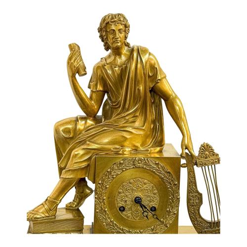 RELOJ DE SOBREMESA FRANCÉS DE S.XIX