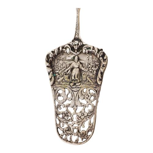 CONJUNTO DE CUBIERTOS DE PLATA Y METAL