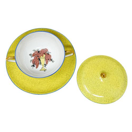 PEQUEÑA SOPERA DE LIMOGES SEGUNDO TERCIO DEL S.XX