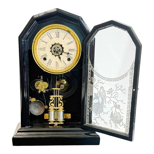 RELOJ DE SOBREMESA INGLÉS DEL PRIMER CUARTO DEL S.XX