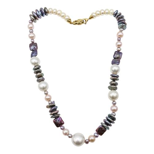 COLLAR DE PERLAS VARIADAS