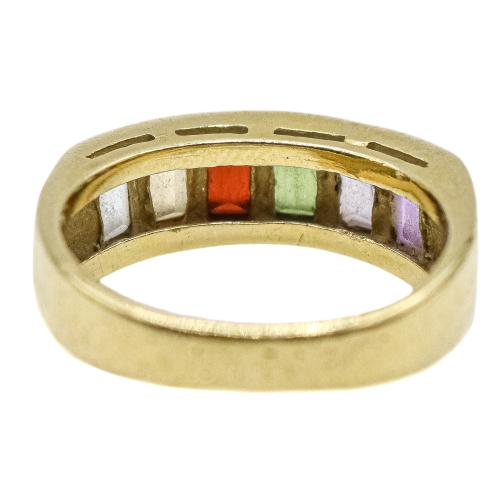 ANILLO MEDIA ALIANZA MULTICOLOR