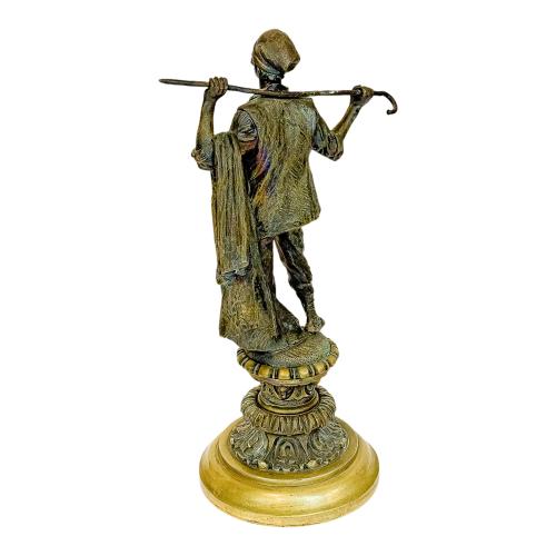 FIGURA DE BRONCE DEL PRIMER TERCIO DE SIGLO XX