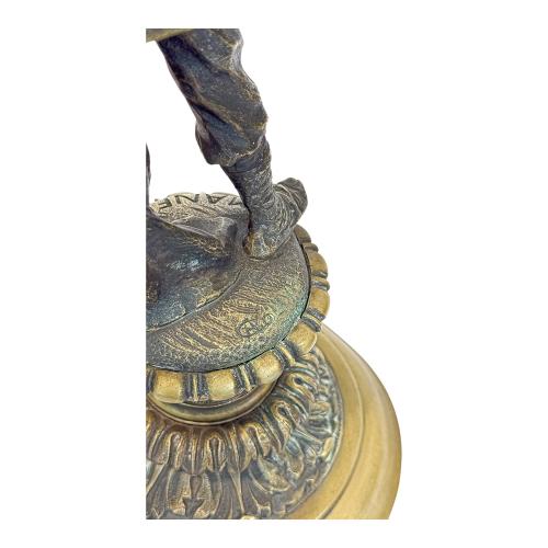 FIGURA DE BRONCE DEL PRIMER TERCIO DE SIGLO XX