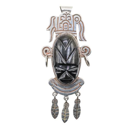 BROCHE COLGANTE MEJICANO