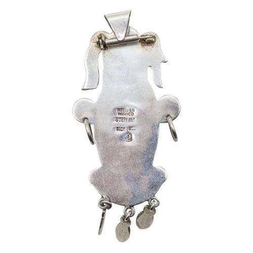 BROCHE COLGANTE MEJICANO