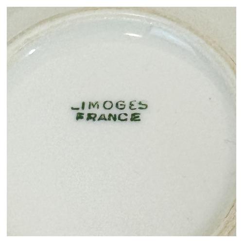 ONCE TAZAS Y PLATOS EN PORCELANA DE LIMOGES