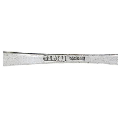 JUEGO DE 12 CUCHARAS DE PLATA DEL PRIMER TERCIO DE S. XX